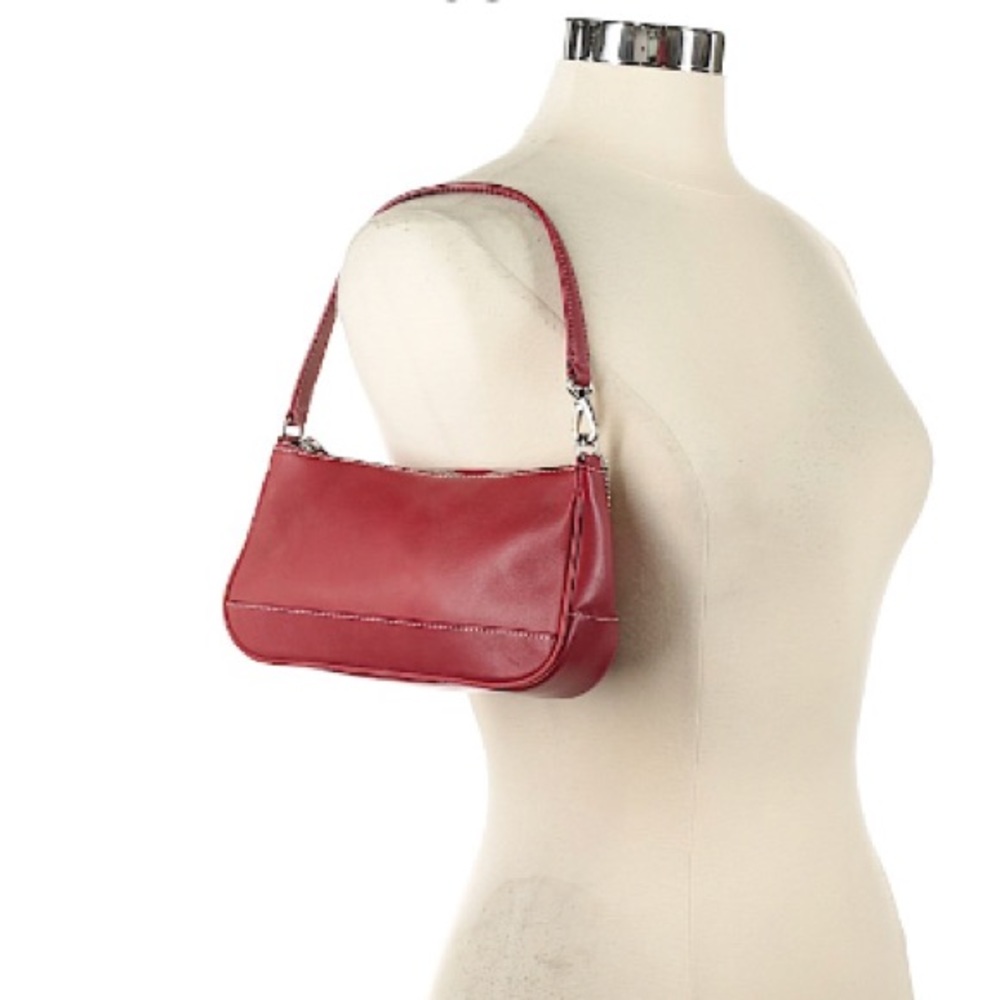 Leather Coach Handbag